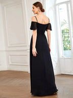 Miss | Jurk Dames Maxi Off-shoulder - Chiffon - Miss Madera MIS-9EB5AA