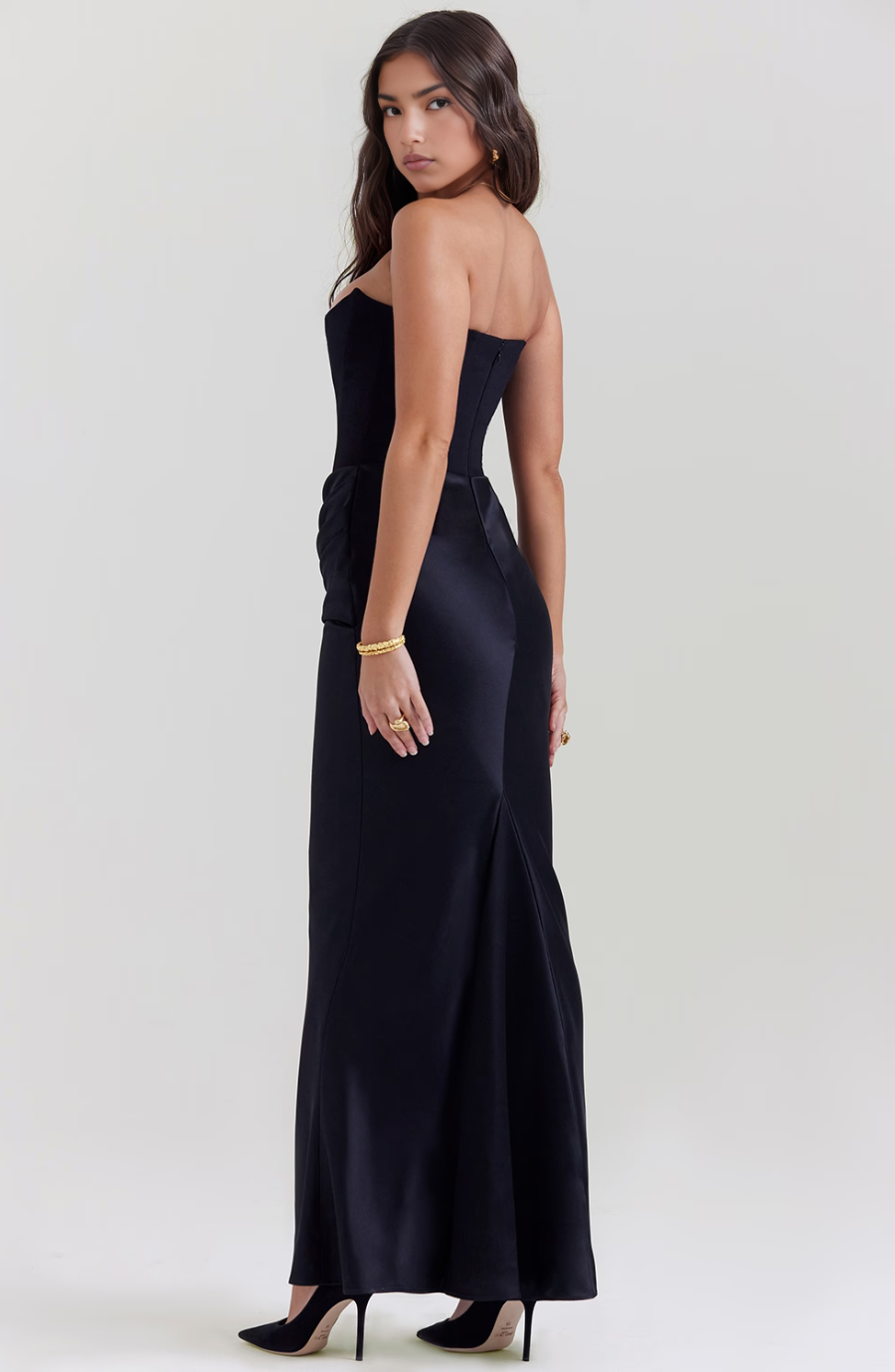 Miss Madera jurk dames