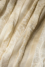 Miss | Jurk Dames Maxi Verticale Ruches - Polyester - Miss Madera MIS-735AE5