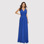 Miss | Jurk Dames Maxi Wikkel Casual - Polyester - Miss Madera MIS-83DAAD