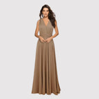 Miss | Jurk Dames Maxi Wikkel Casual - Polyester - Miss Madera MIS-01B002