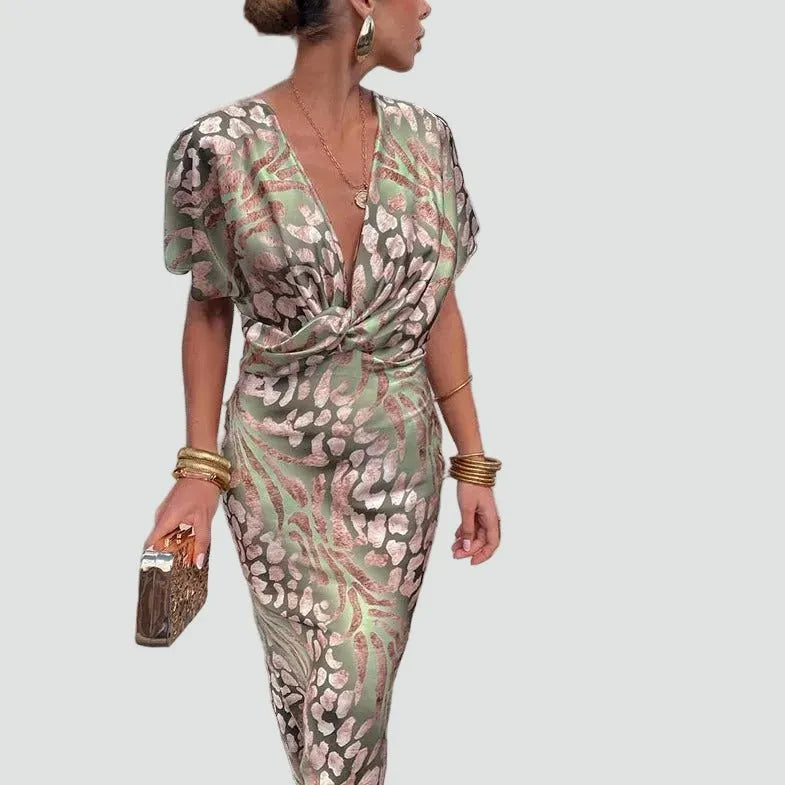 Miss | Jurk Dames Midi Elegant - Chiffon - Miss Madera MIS-678273