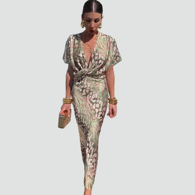 Miss | Jurk Dames Midi Elegant - Chiffon - Miss Madera MIS-678273