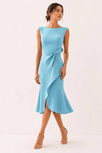 Miss | Jurk Dames Midi Elegant - Polyester - Miss Madera MIS-74923A