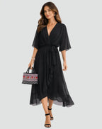 Miss | Jurk Dames Midi Elegant - Polyester - Miss Madera MIS-63FF50