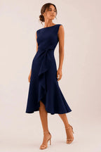 Miss | Jurk Dames Midi Elegant - Polyester - Miss Madera MIS-D0F5CE