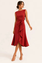Miss | Jurk Dames Midi Elegant - Polyester - Miss Madera MIS-CDC9AD
