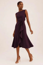 Miss | Jurk Dames Midi Elegant - Polyester - Miss Madera MIS-B25D58