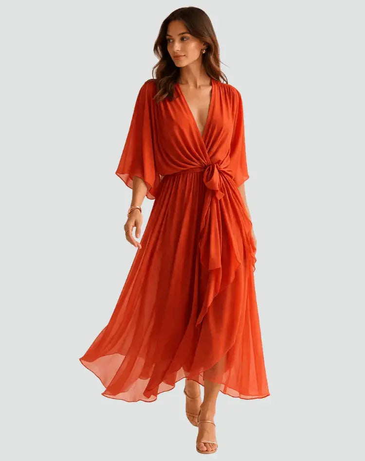 Miss | Jurk Dames Midi Elegant - Polyester - Miss Madera MIS-180150