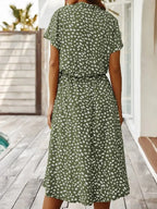 Miss | Jurk Dames Midi - Katoen - Miss Madera MIS-9D9898