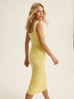 Miss | Jurk Dames Midi Mouwloos Elegant - Polyester - Miss Madera MIS-4EA718
