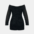 Miss | Jurk Dames Mini Sparkle Modern - Mesh - Miss Madera MIS-2D7878