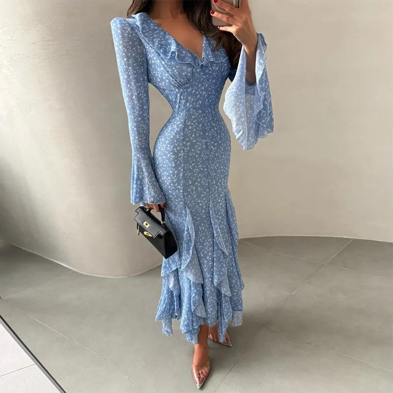 Miss | Jurk Dames Zomer Maxi - Polyester - Miss Madera MIS-804F48