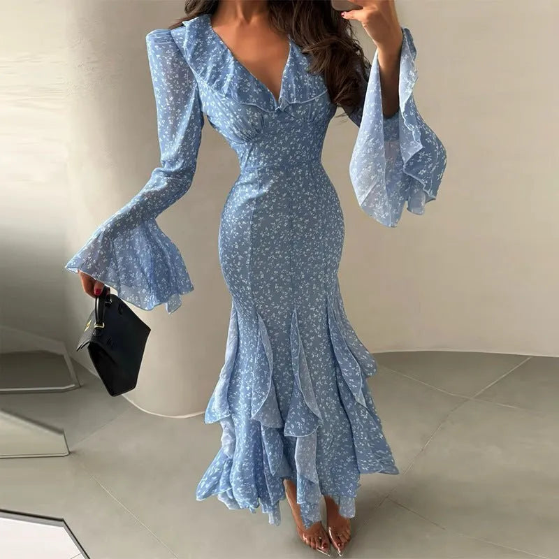 Miss | Jurk Dames Zomer Maxi - Polyester - Miss Madera MIS-804F48
