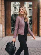 Miss | Leren Jack Dames Casual - Leer - Miss Madera MIS-A226FB