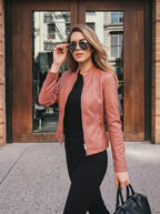 Miss | Leren Jack Dames Casual - Leer - Miss Madera MIS-1B5C23
