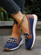 Miss | Loafers Dames Elegant Goudkleurig - Imitatieleer - Miss Madera MIS-C3KQ0V