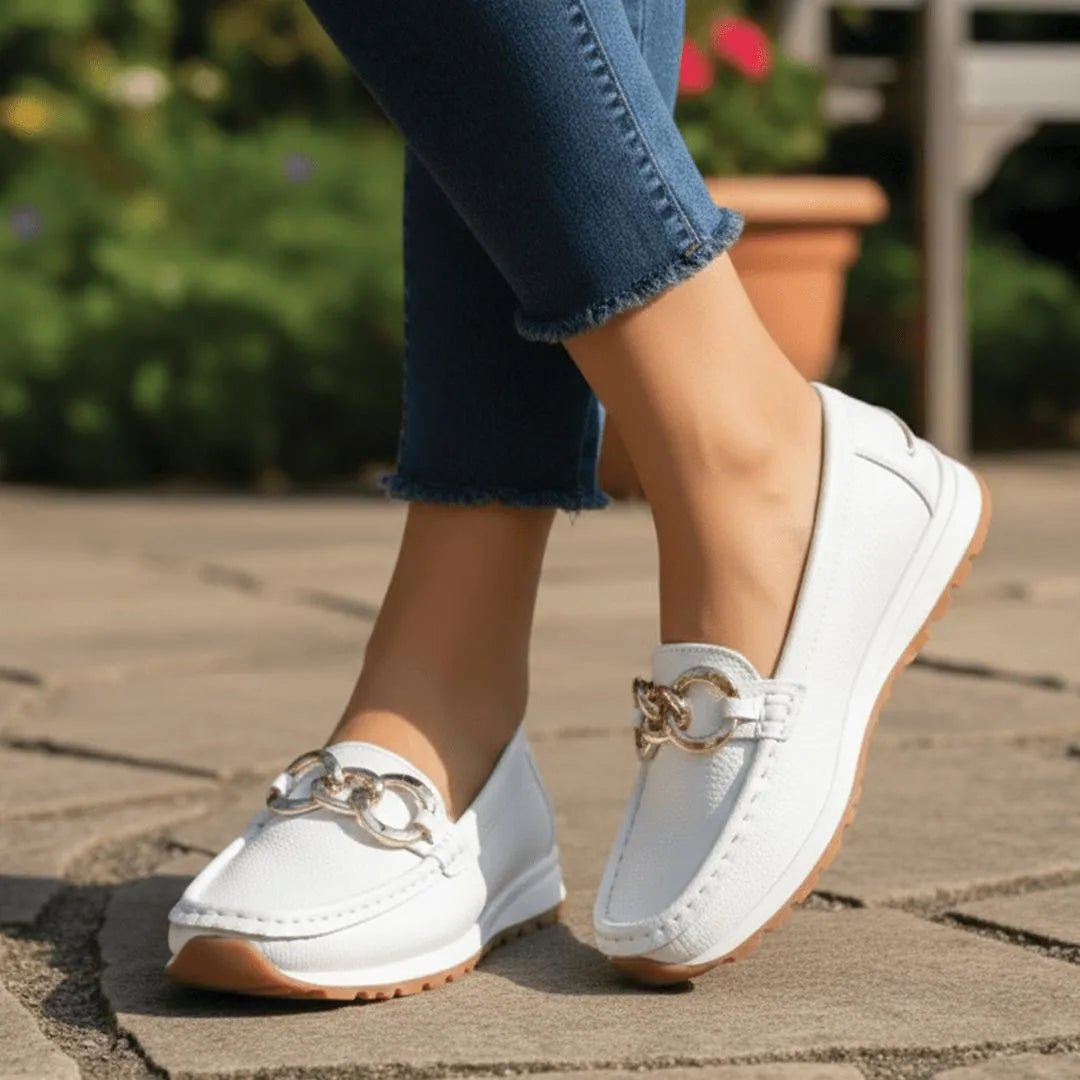 Miss | Loafers Dames Elegant Goudkleurig - Imitatieleer - Miss Madera MIS-C3KQ0V