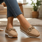 Miss | Loafers Dames Elegant Goudkleurig - Imitatieleer - Miss Madera MIS-1MW5Z2
