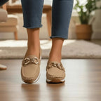 Miss | Loafers Dames Elegant Goudkleurig - Imitatieleer - Miss Madera MIS-QY9Y6P