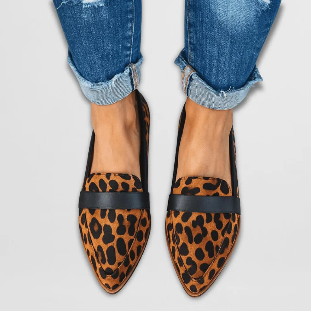 Miss | Loafers Dames Luipaardprint - Synthetisch - Miss Madera MIS-338357