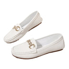 Miss | Loafers Dames Ronde Neus Lage Hak Comfort - Kunstleer - Miss Madera MIS-5651A4