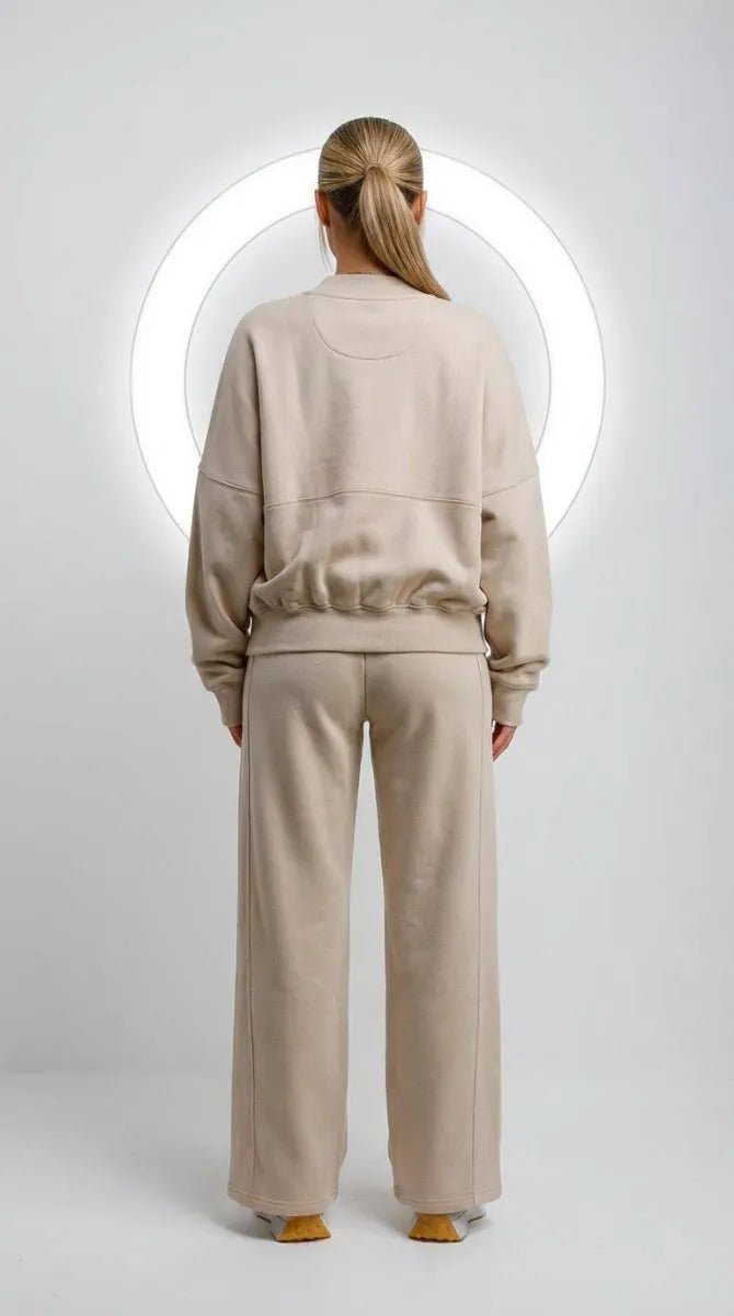 Miss | Loungewear Set Dames Casual Beige - Katoenmix - Miss Madera MIS-17702290