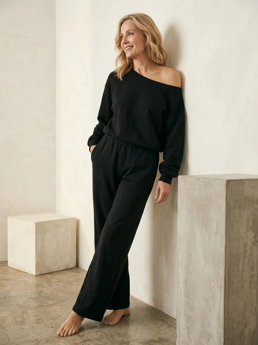 Miss | Loungewear Set Dames Relaxed - Katoenmix Jersey - Miss Madera MIS-E6E4B2