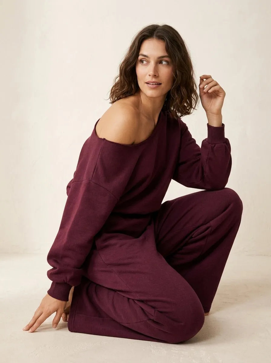 Miss | Loungewear Set Dames Relaxed - Katoenmix Jersey - Miss Madera MIS-E6E4B2
