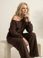 Miss | Loungewear Set Dames Relaxed - Katoenmix Jersey - Miss Madera MIS-691786