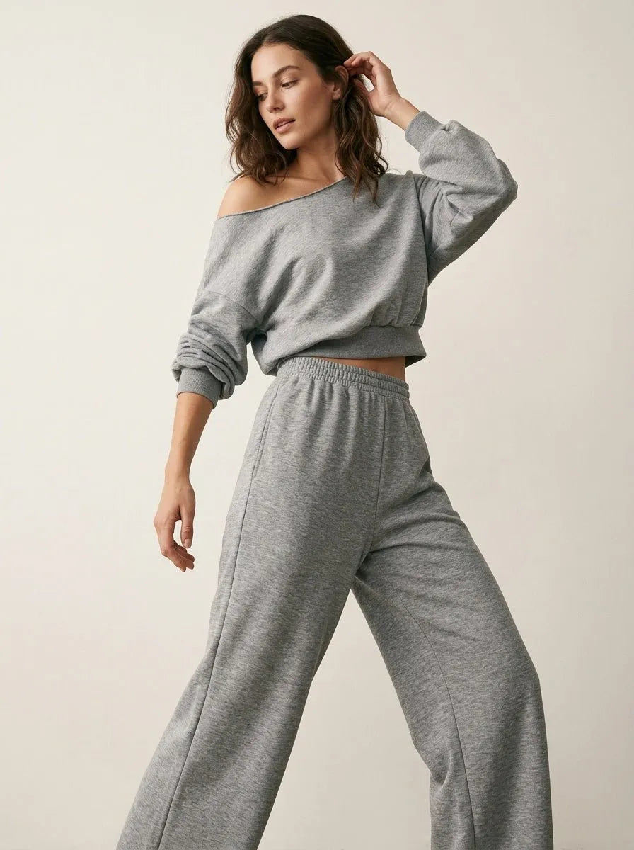 Miss | Loungewear Set Dames Relaxed - Katoenmix Jersey - Miss Madera MIS-E6E4B2