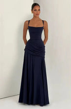 Miss | Maxi Jurk Dames Bruiloft - Viscose - Miss Madera MIS-94CAE5