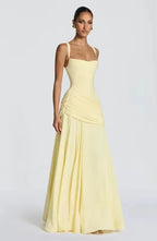 Miss | Maxi Jurk Dames Bruiloft - Viscose - Miss Madera MIS-248CB9