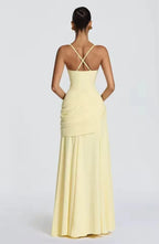Miss | Maxi Jurk Dames Bruiloft - Viscose - Miss Madera MIS-248CB9