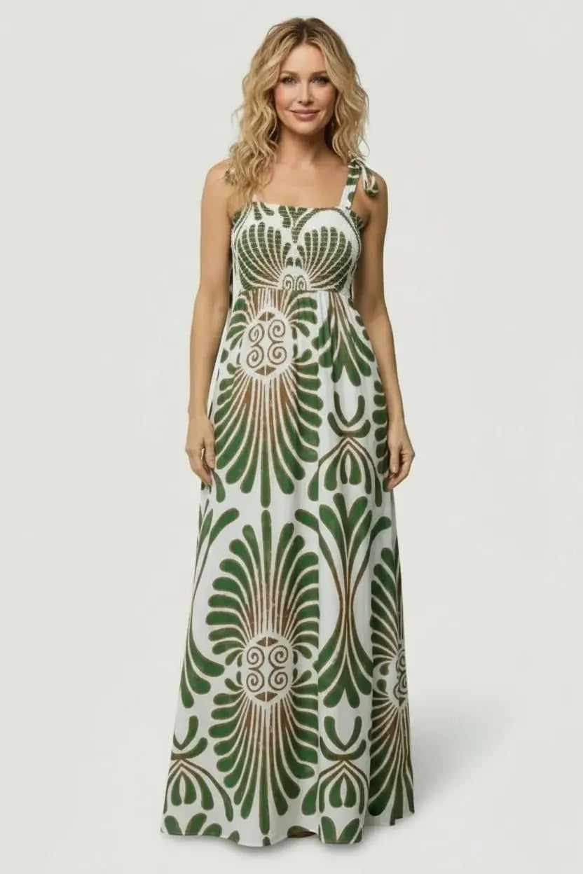 Maxi Jurk Dames Casual - Ademende katoenmix