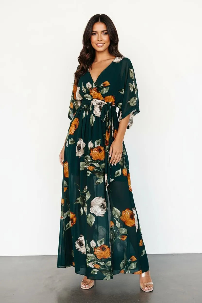 Miss | Maxi-jurk Dames Casual Maxi - Chiffon - Miss Madera MIS-P1ETXD