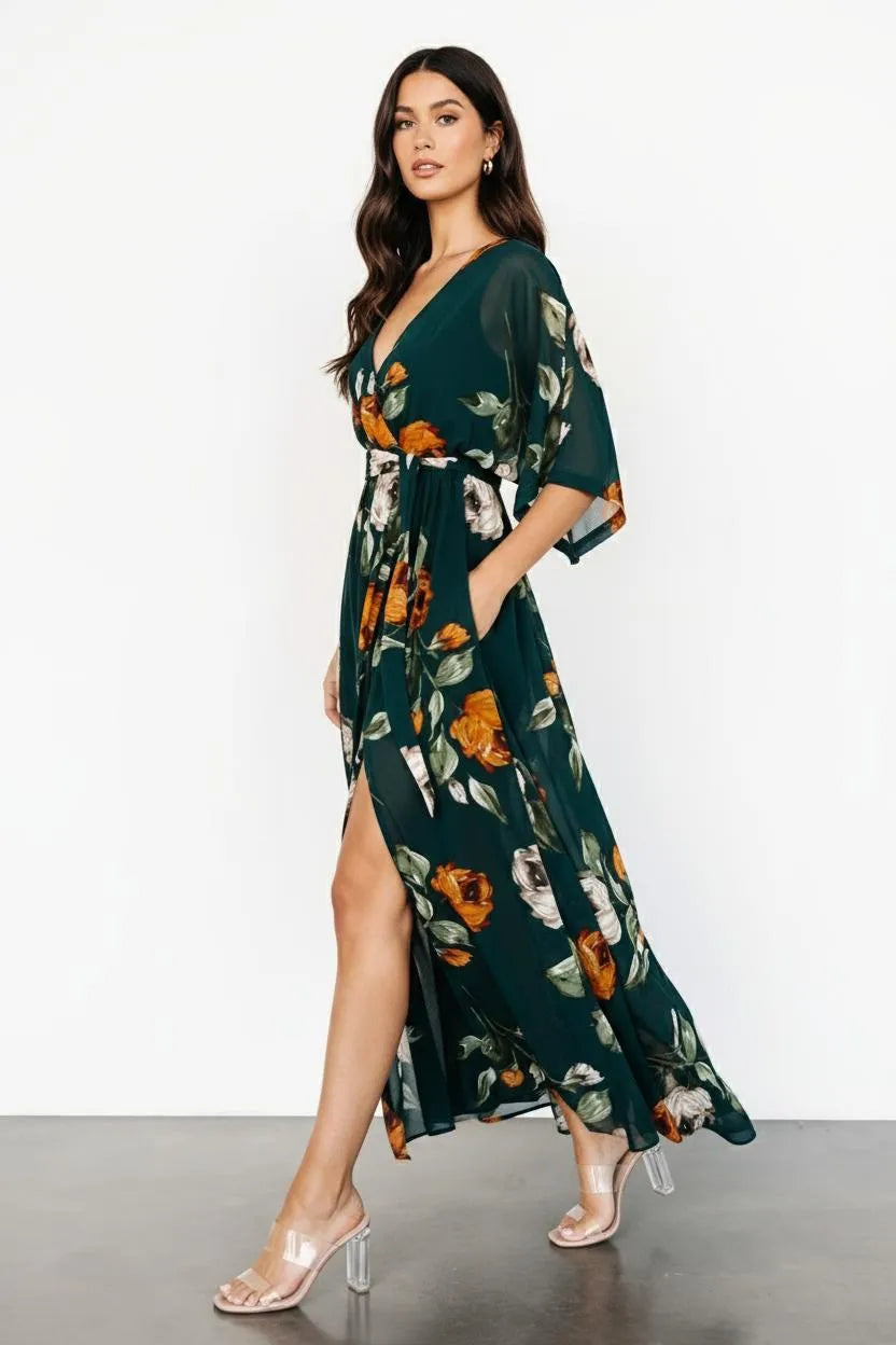 Miss | Maxi-jurk Dames Casual Maxi - Chiffon - Miss Madera MIS-P1ETXD