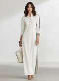 Miss | Maxi - jurk Dames Casual Maxi - Polyesterblend - Miss Madera