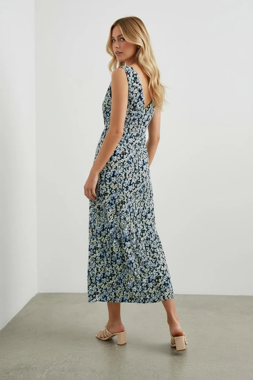 Miss | Midi Jurk Dames Casual Zomer A-lijn - Polyester - Miss Madera MIS-TQG7ZQ