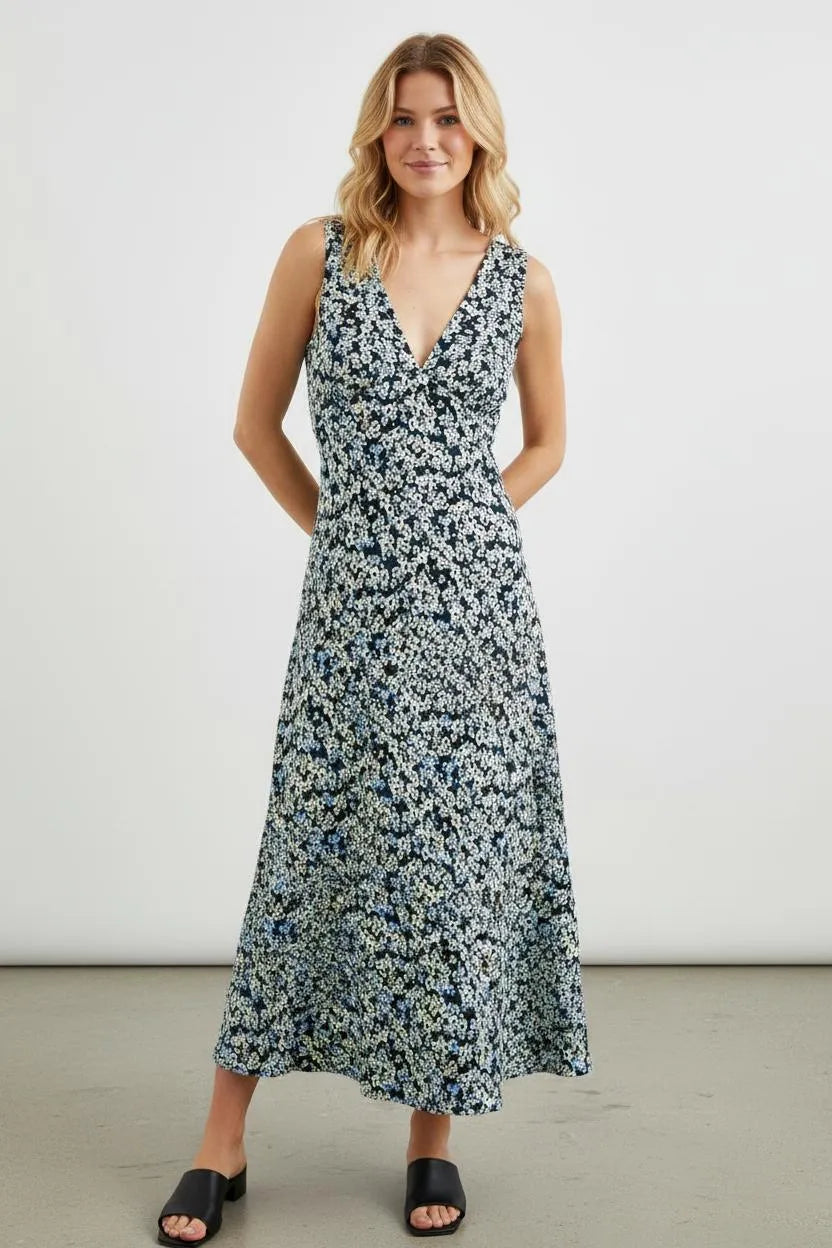 Miss | Midi Jurk Dames Casual Zomer A-lijn - Polyester - Miss Madera MIS-TQG7ZQ