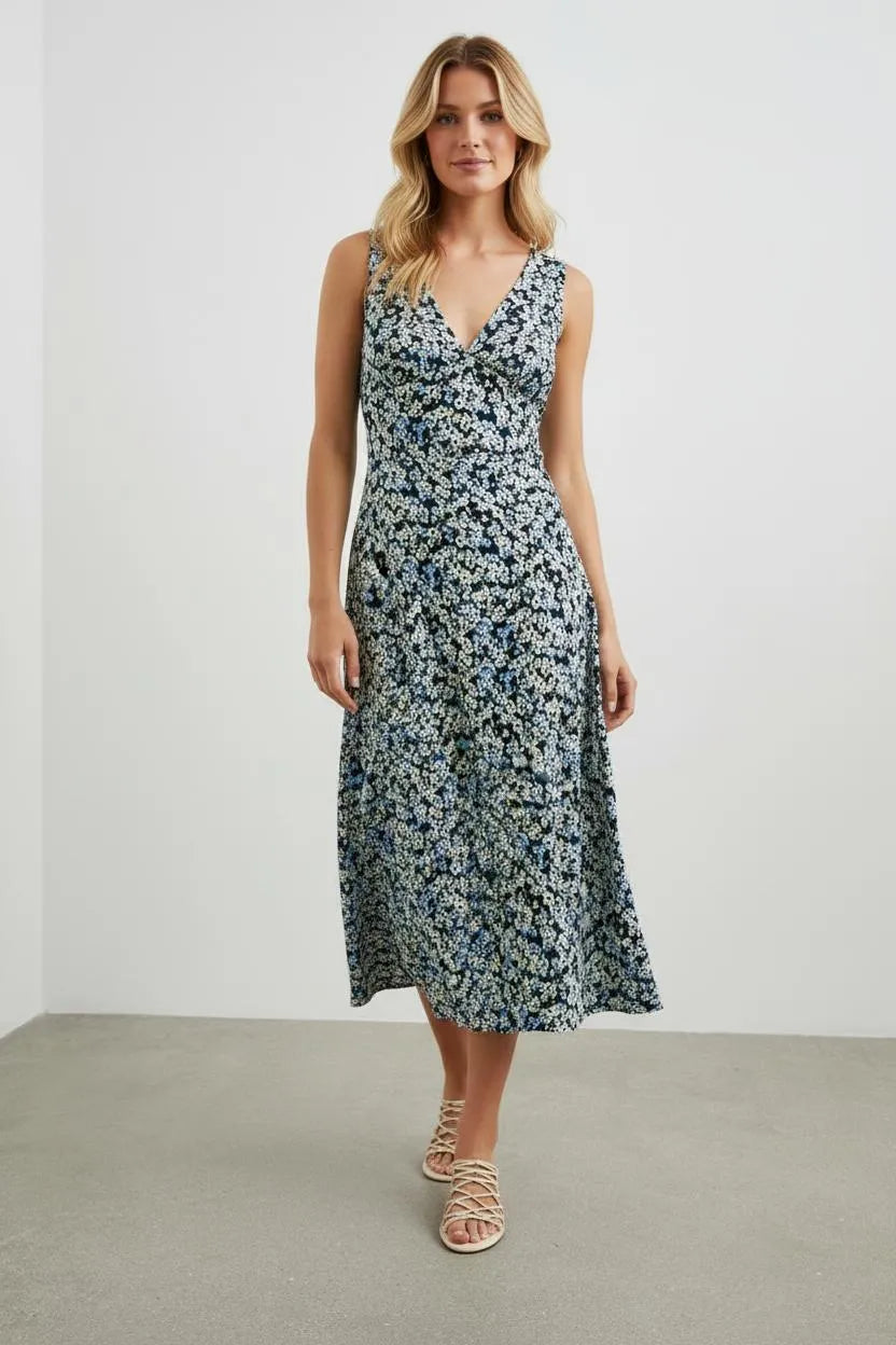 Miss | Midi Jurk Dames Casual Zomer A-lijn - Polyester - Miss Madera MIS-TQG7ZQ