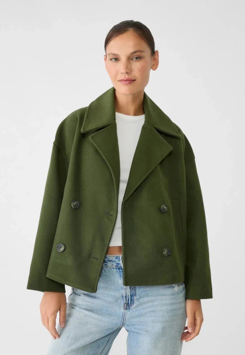 Miss | Mini Trenchcoat Dames Casual Elegant - Polyester - Miss Madera MIS-06FDRF