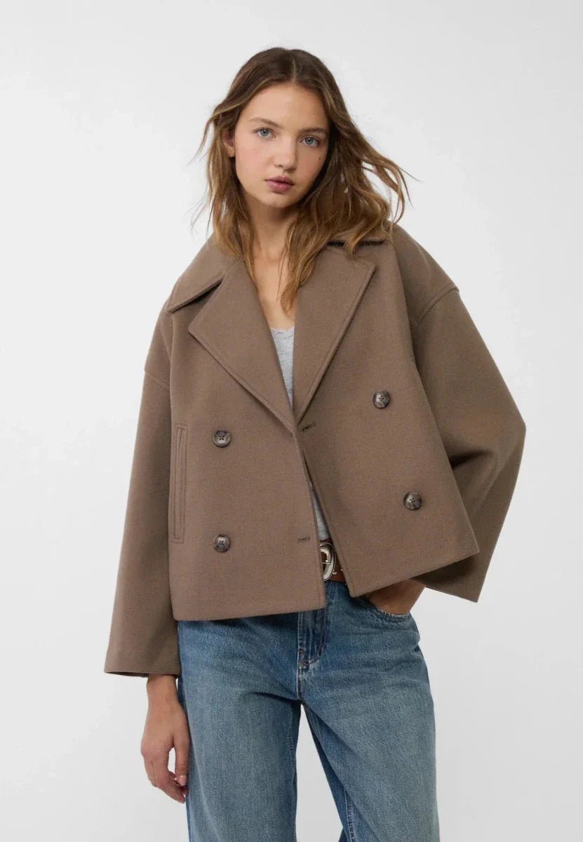 Miss | Mini Trenchcoat Dames Casual Elegant - Polyester - Miss Madera MIS-HPENGQ