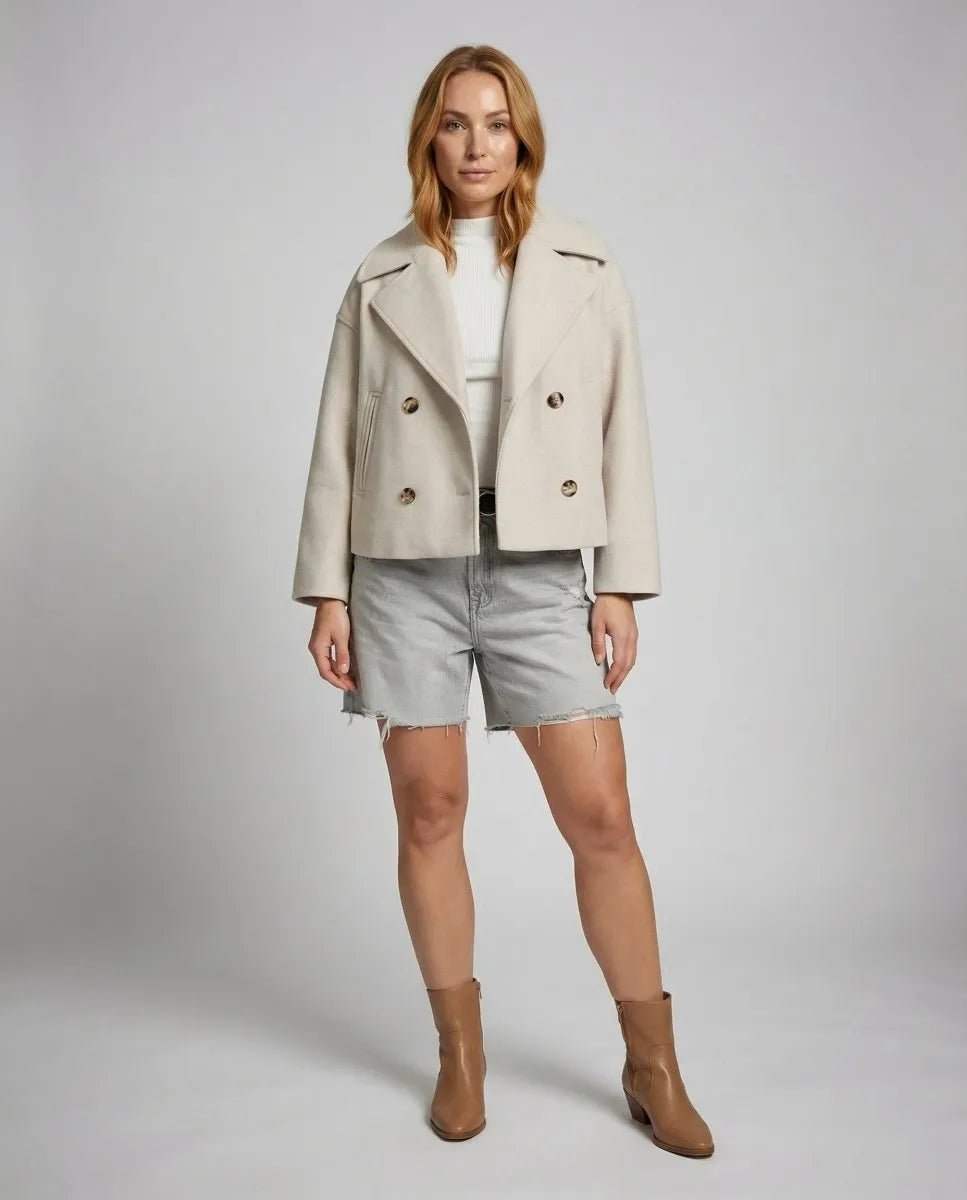 Miss | Mini Trenchcoat Dames Casual Elegant - Polyester - Miss Madera MIS-TFW1UH