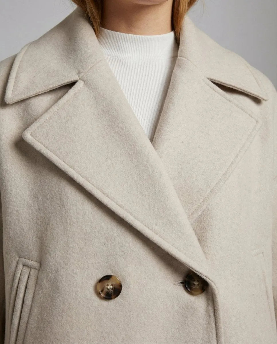 Miss | Mini Trenchcoat Dames Casual Elegant - Polyester - Miss Madera MIS-TFW1UH