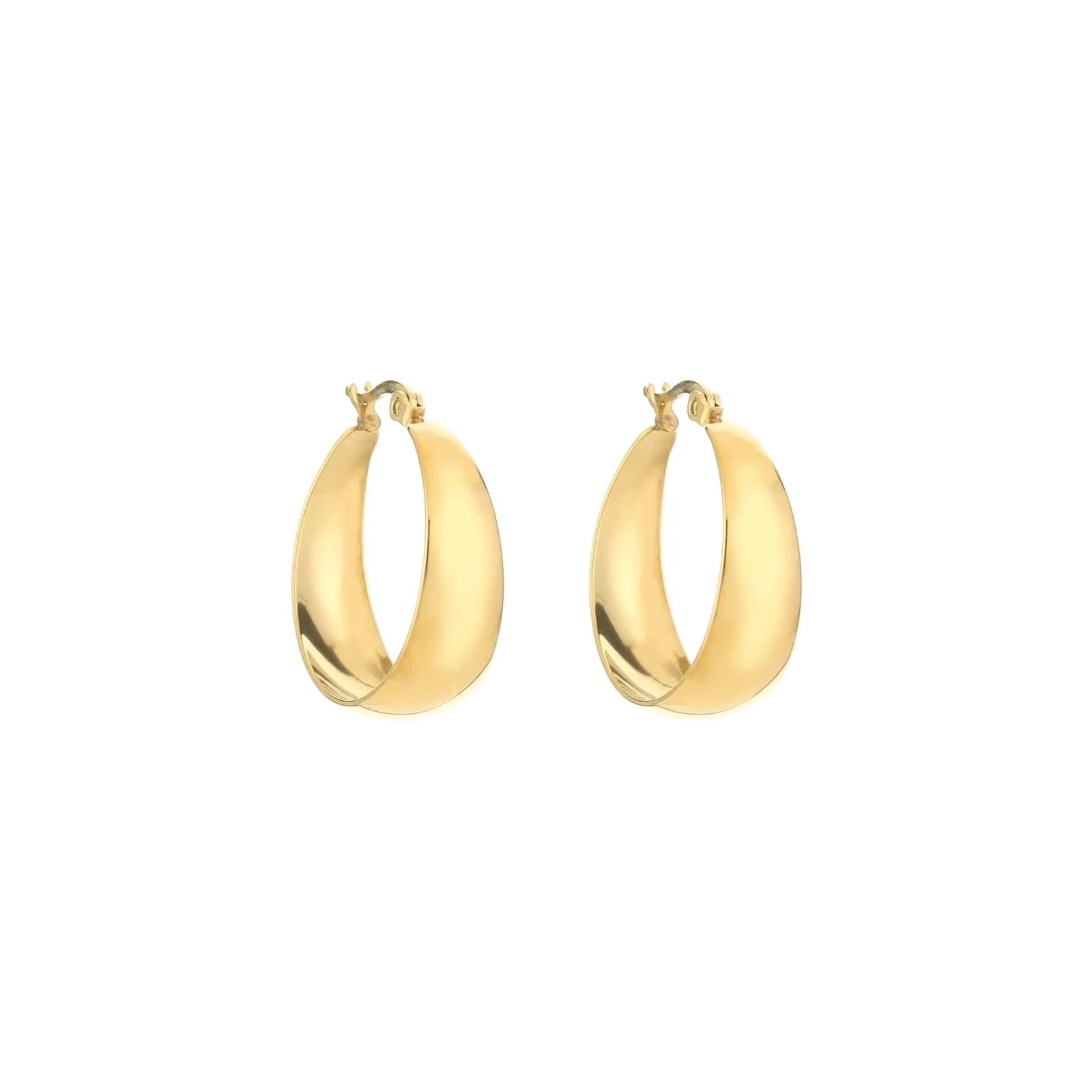 Miss | Oordbellen Dames vlindersluiting Minimalist - metaal - Miss Madera MIS-857923