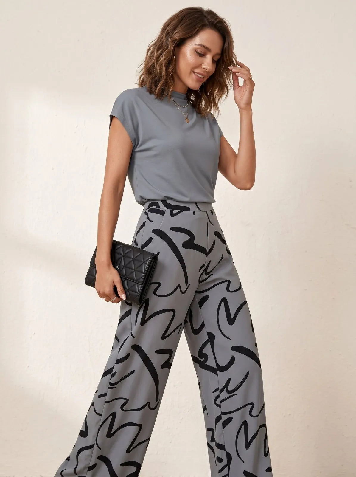 Miss | Pak Dames Casual Relaxed - Polyester Elastane - Miss Madera MIS-D0E48D