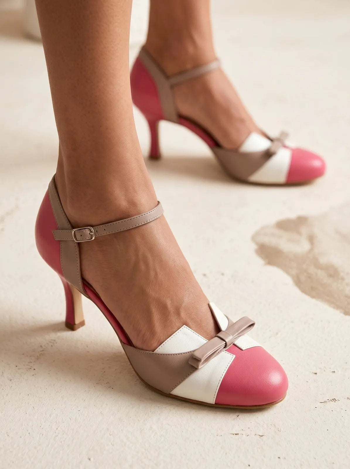 Miss | Pumps Dames Casual - Leer - Miss Madera MIS-C270ED