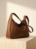 Miss | Schoudertas Dames Casual Slouchy - Faux Leer - Miss Madera MIS-RCP7L6