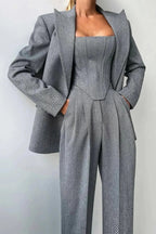 Miss | Set Dames Getailleerd - Polyester - Miss Madera MIS-135207